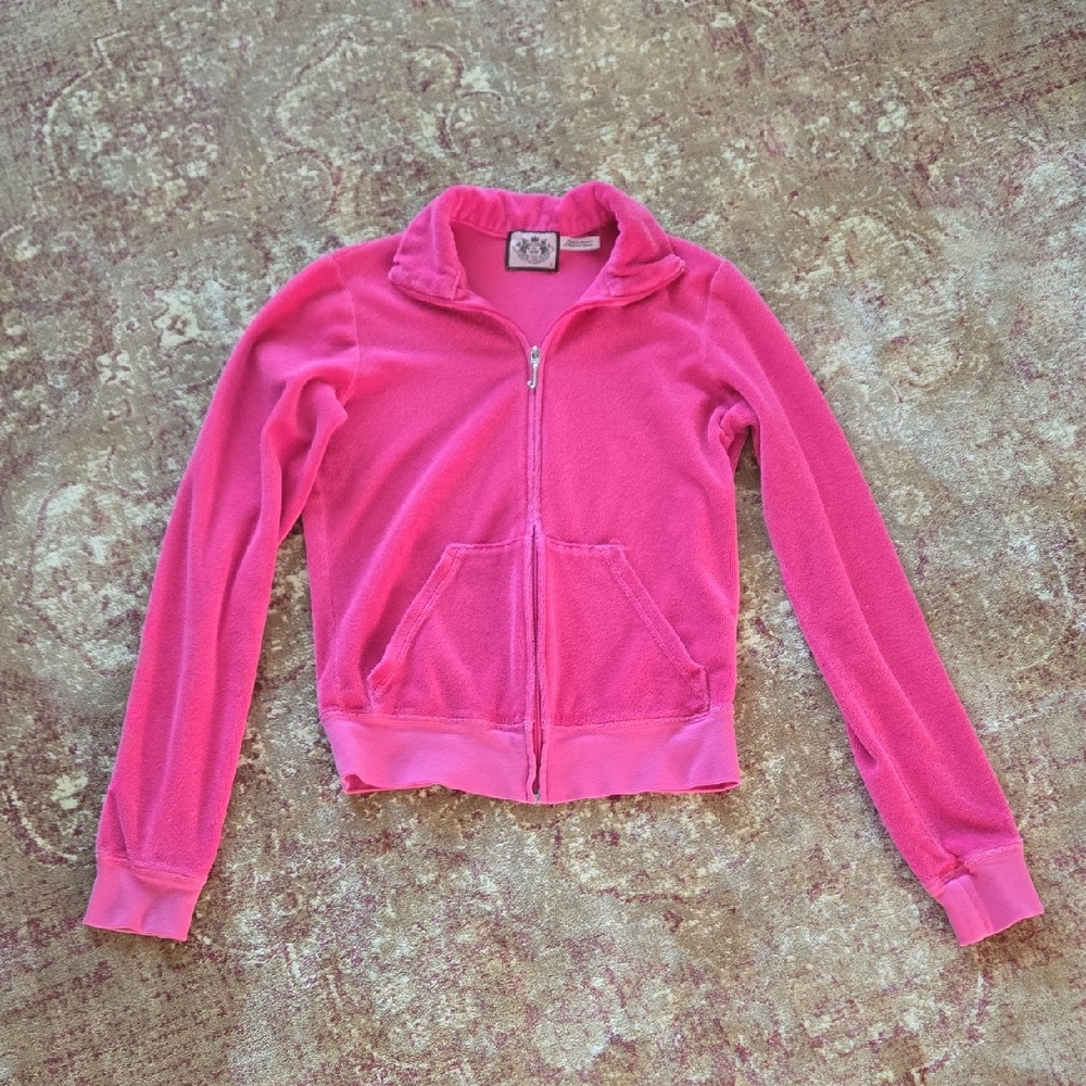 Juicy Couture Vibrant Pink Youth Jacket